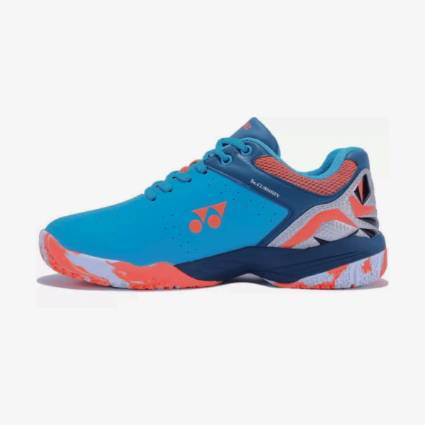 YONEX Akayu Super 6 Badminton Shoes for Men (Midnight Turquoise Crystal Teal Fire)